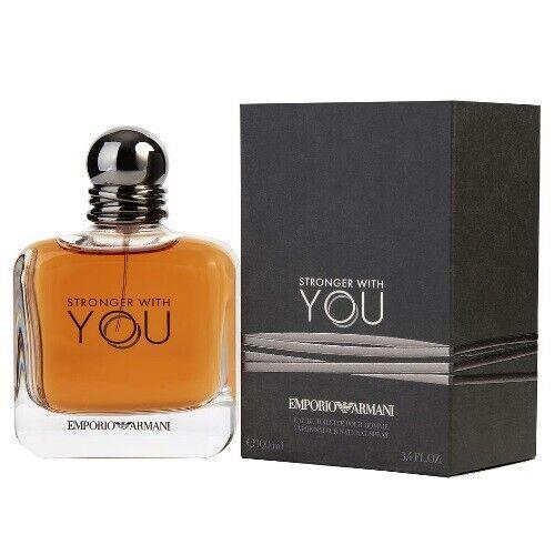 Emporio Armani Stronger with You by Giorgio Armani 3.4 oz Cologne For Men