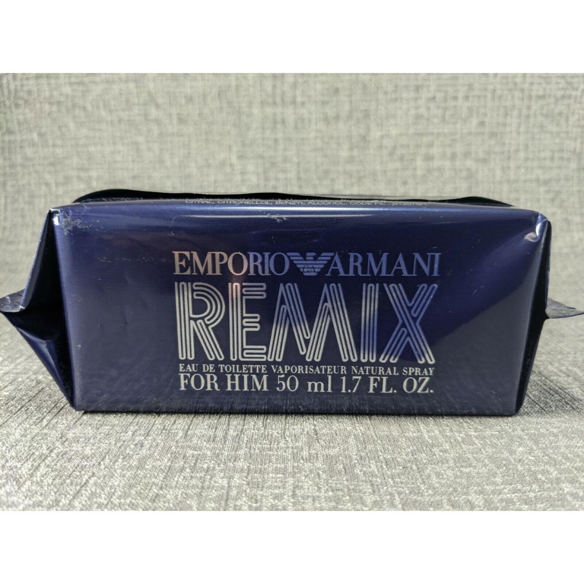 Emporio Armani Remix For Him Eau De Toilette For Men 1.7 Oz / 50 ml