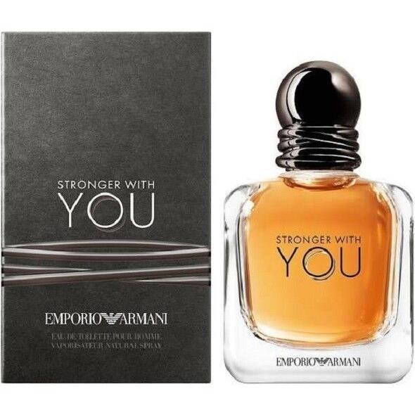 Emporio Armani Stronger with You Eau De Toilette 1.7 oz Pour Homme Men Seal