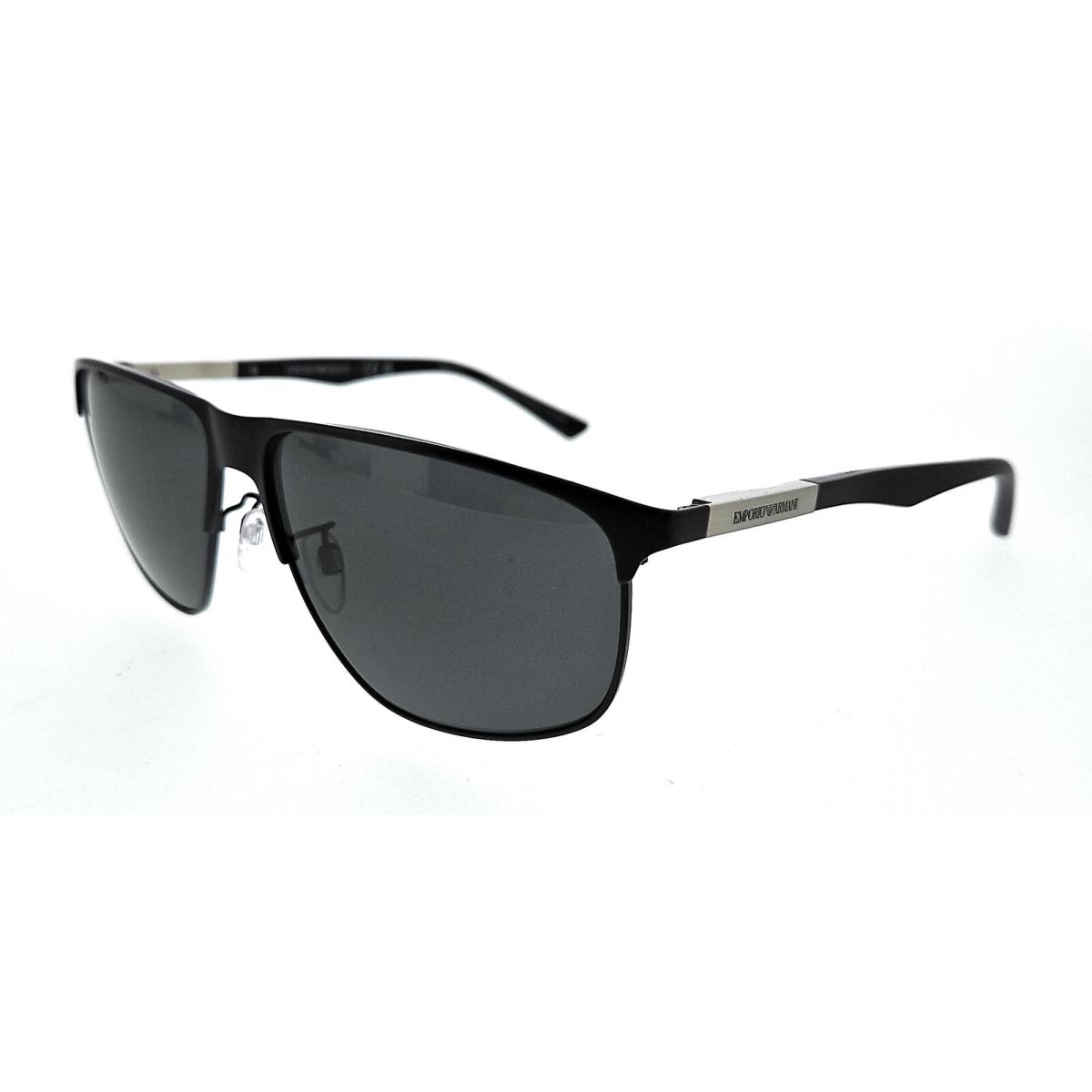 Emporio Armani 0EA2094 300187 Matte Black Square Sunglasses