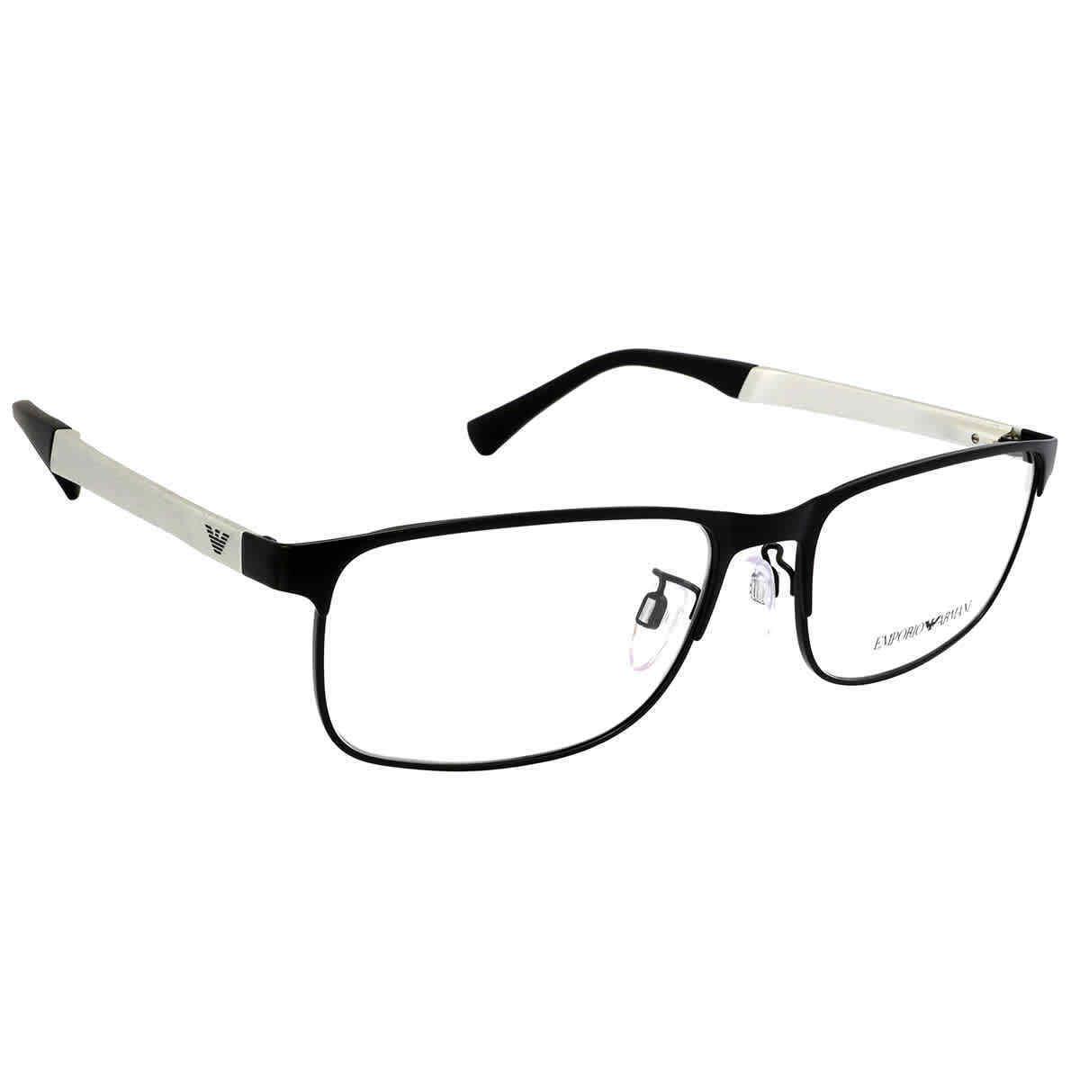 Emporio Armani Demo Rectangular Men`s Eyeglasses EA1112 3094 56 EA1112 3094 56