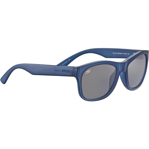 Serengeti Chandler Sunglasses Matte Crystal Blue Frame/gray Lenses SS557004