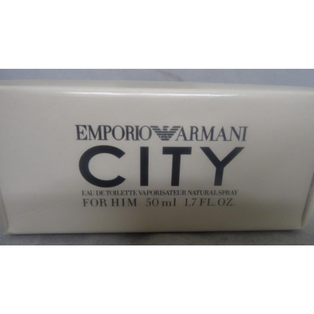 Emporio Armani City Glam For Him Edt 50ml. Very Rare T