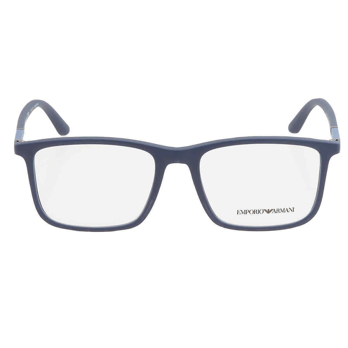 Emporio Armani Demo Rectangular Men`s Eyeglasses EA3181 5088 54 EA3181 5088 54