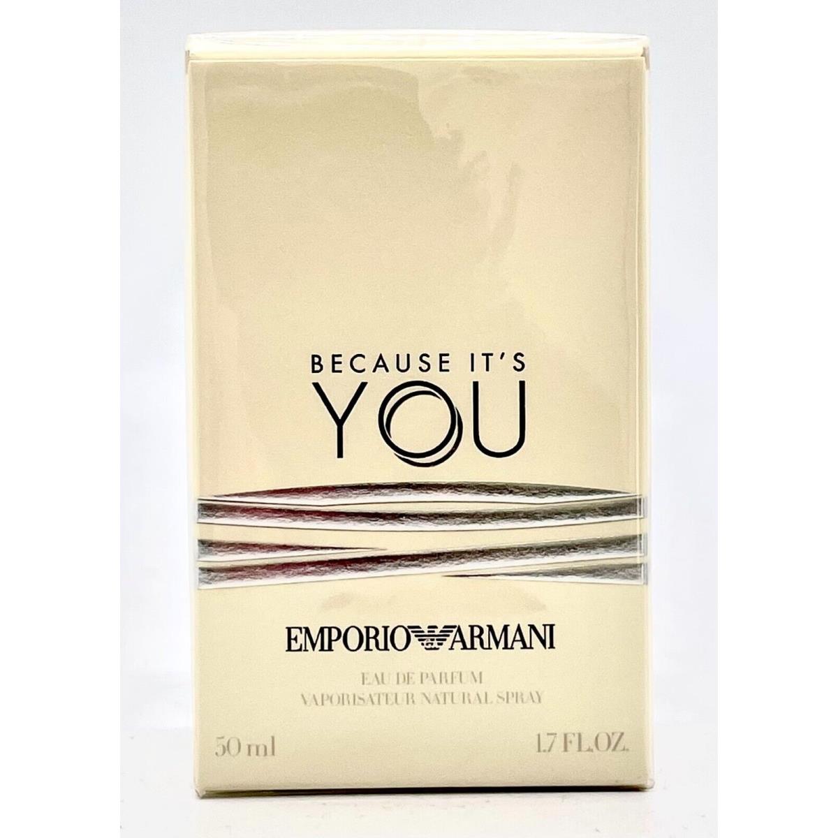 Because It`s You by Emporio Armani For Women 1.7 oz Eau de Parfum Spray