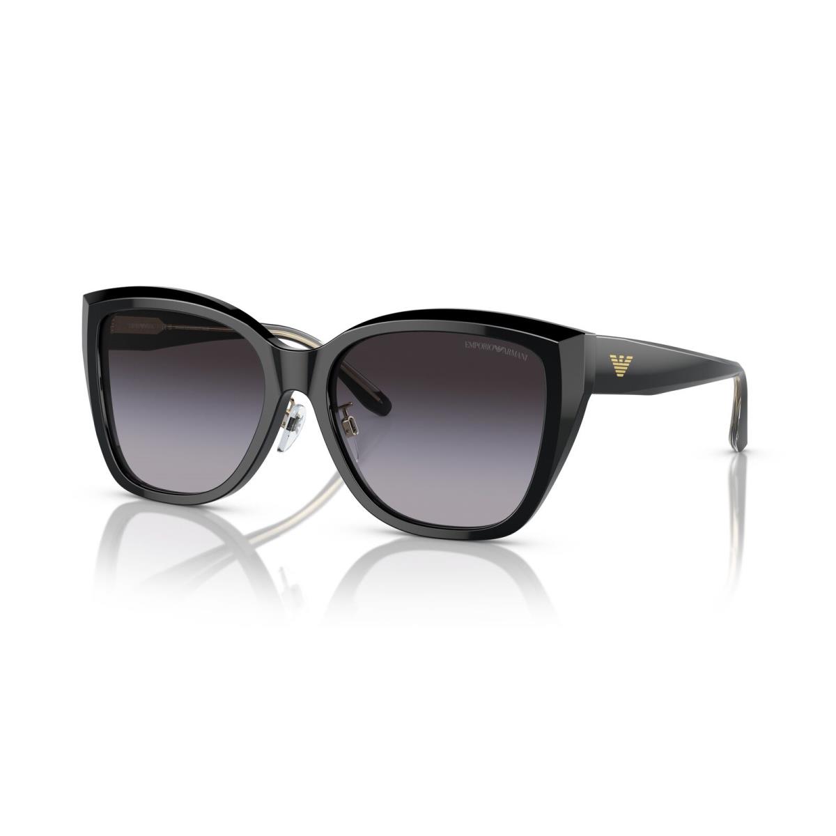 Emporio Armani 0EA4198F 50178G Black Cat Eye Sunglasses