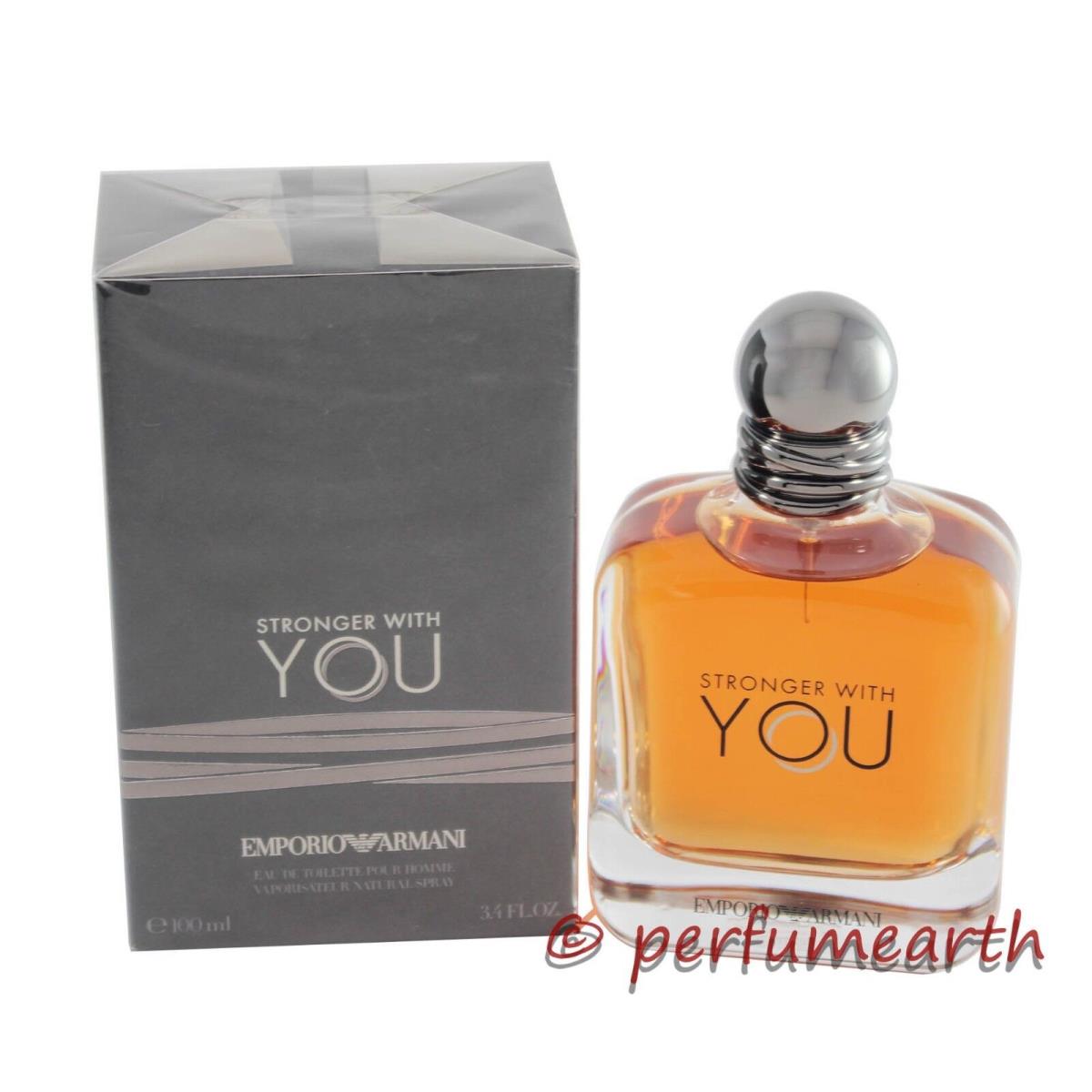 Stronger with You by Giorgio Armani Edt 3.4/3.3 oz Spray For Men