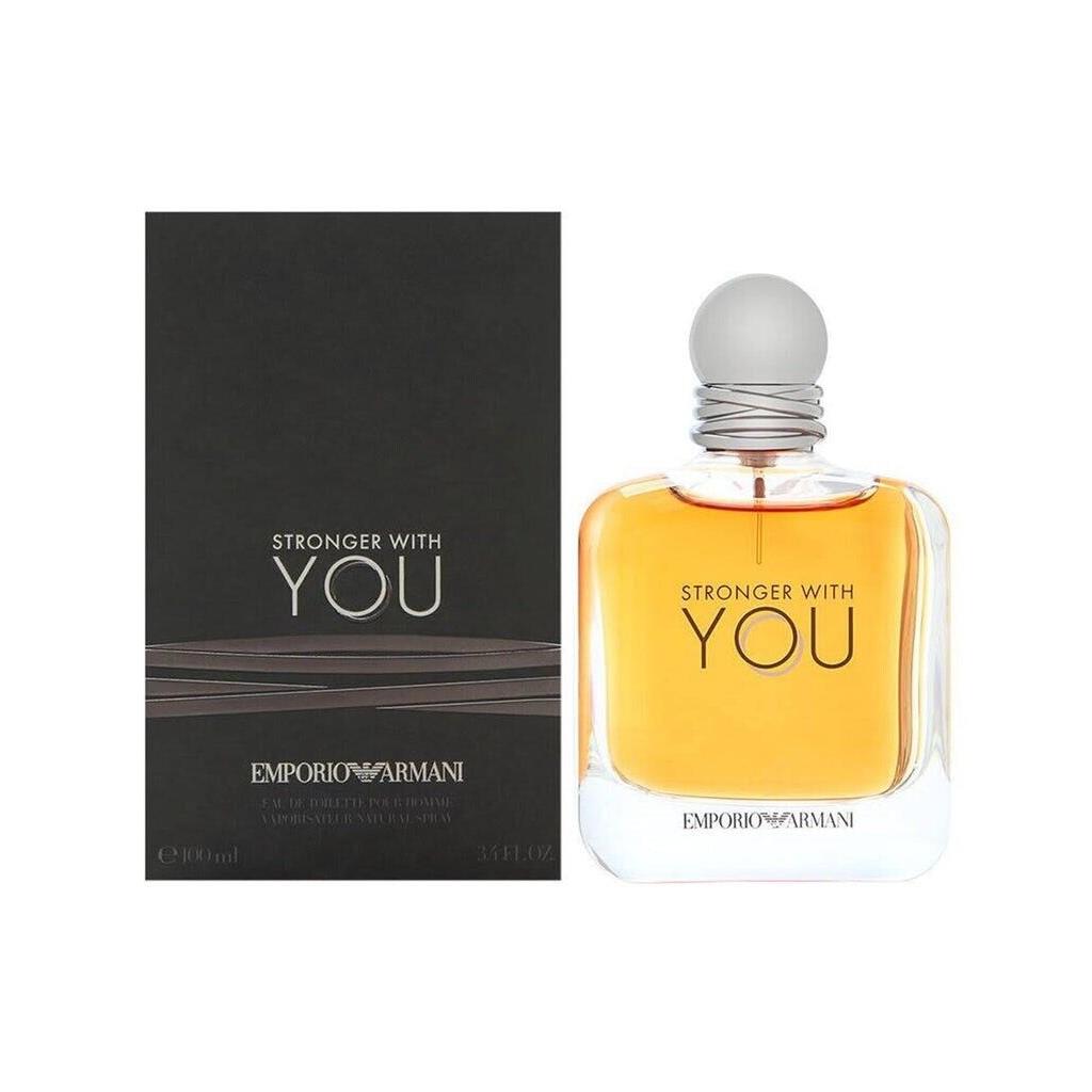 Armani Stronger with You 3.4OZ Edt Men