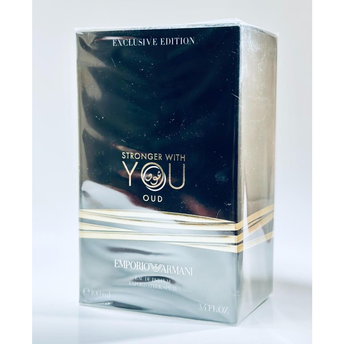 Stronger with You Oud Men Emporio Armani Eau de Parfum Spray 3.4 oz