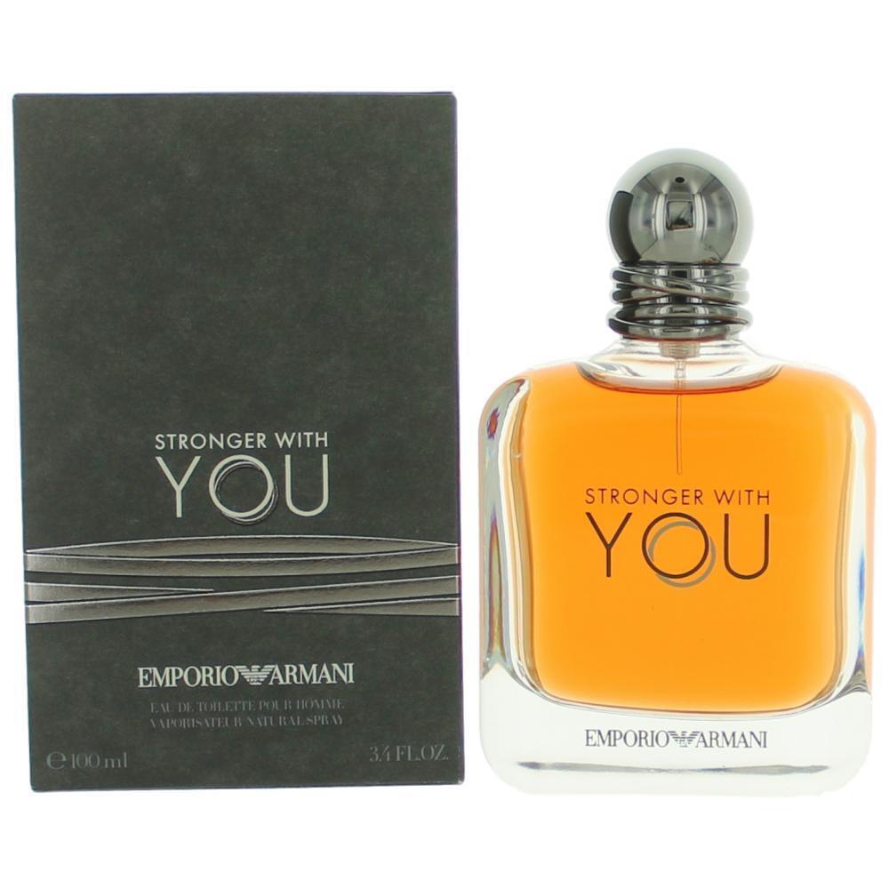 Stronger with You by Emporio Armani 3.4 oz Edt Spray For Men
