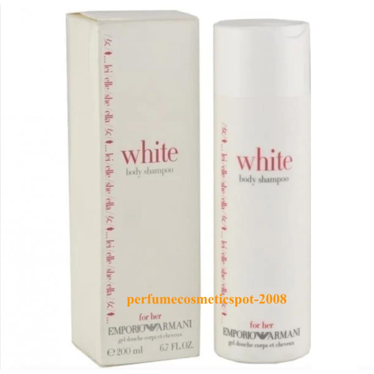 White Body Shampoo For Her Emporio Armani Body Shampoo Gel 6.7 OZ / 200 ML