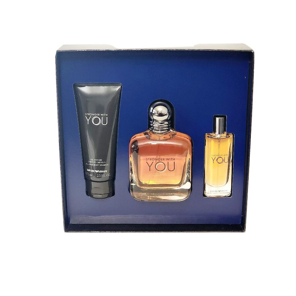 Armani stronger with you geschenkset best sale