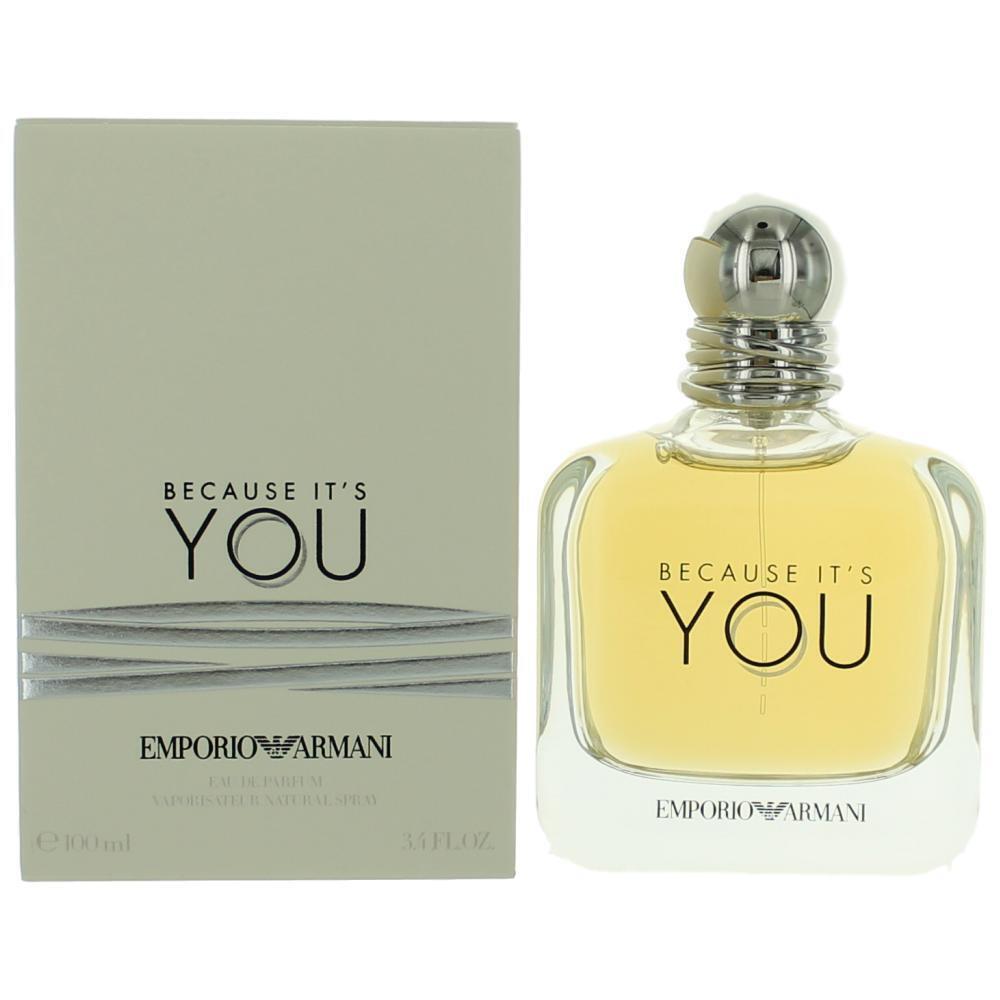 Because It`s You by Emporio Armani 3.4 oz Edp Spray For Women