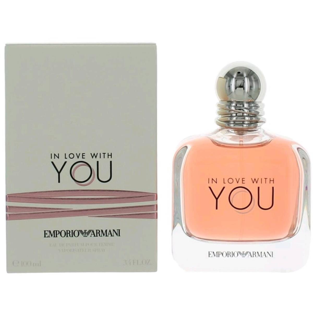 Emporio Armani Women`s Eau De Parfum Spray In Love with You Romantic Fragrance