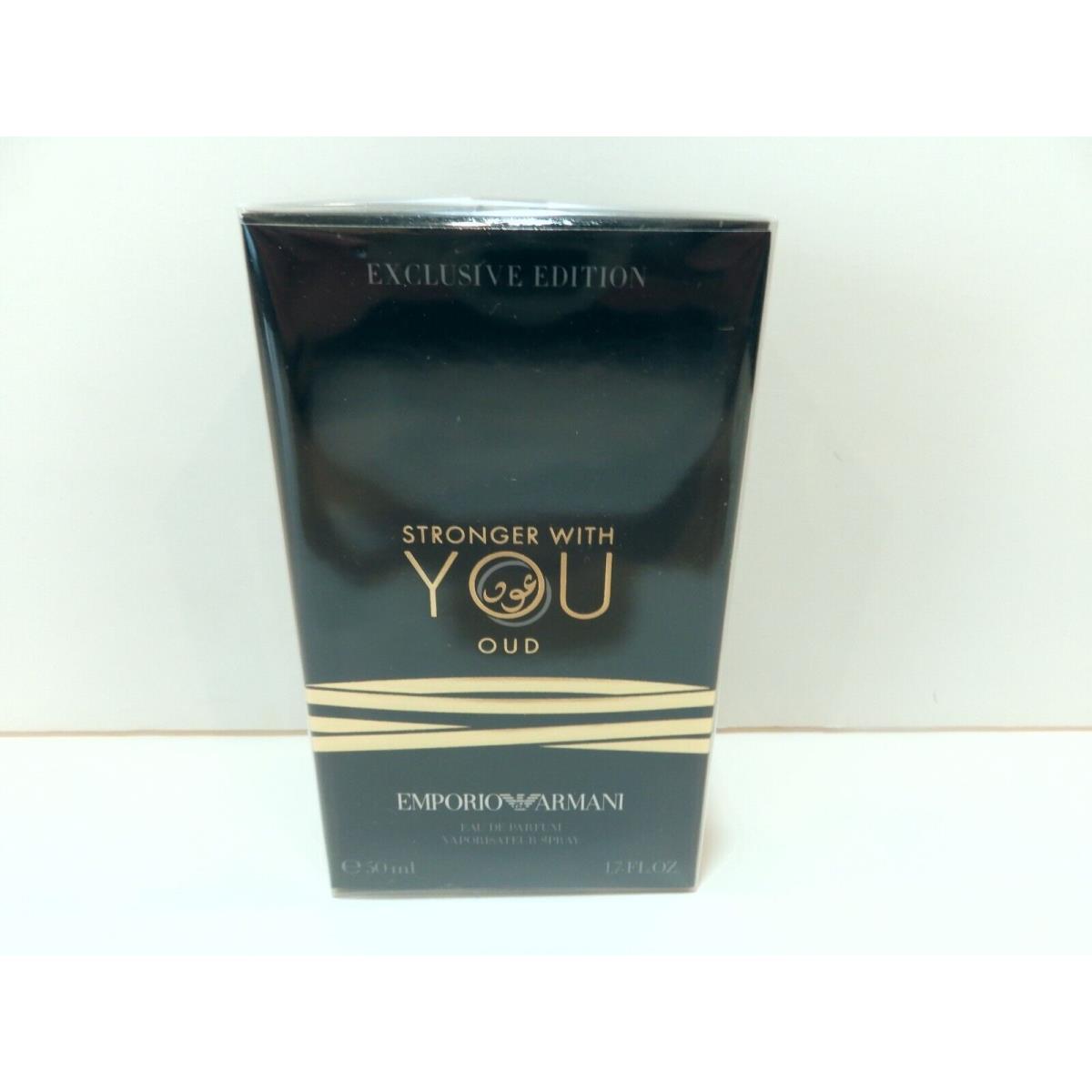 Emporio Armani Stronger with You Oud For Men Eau De Parfum Spray 1.7 oz