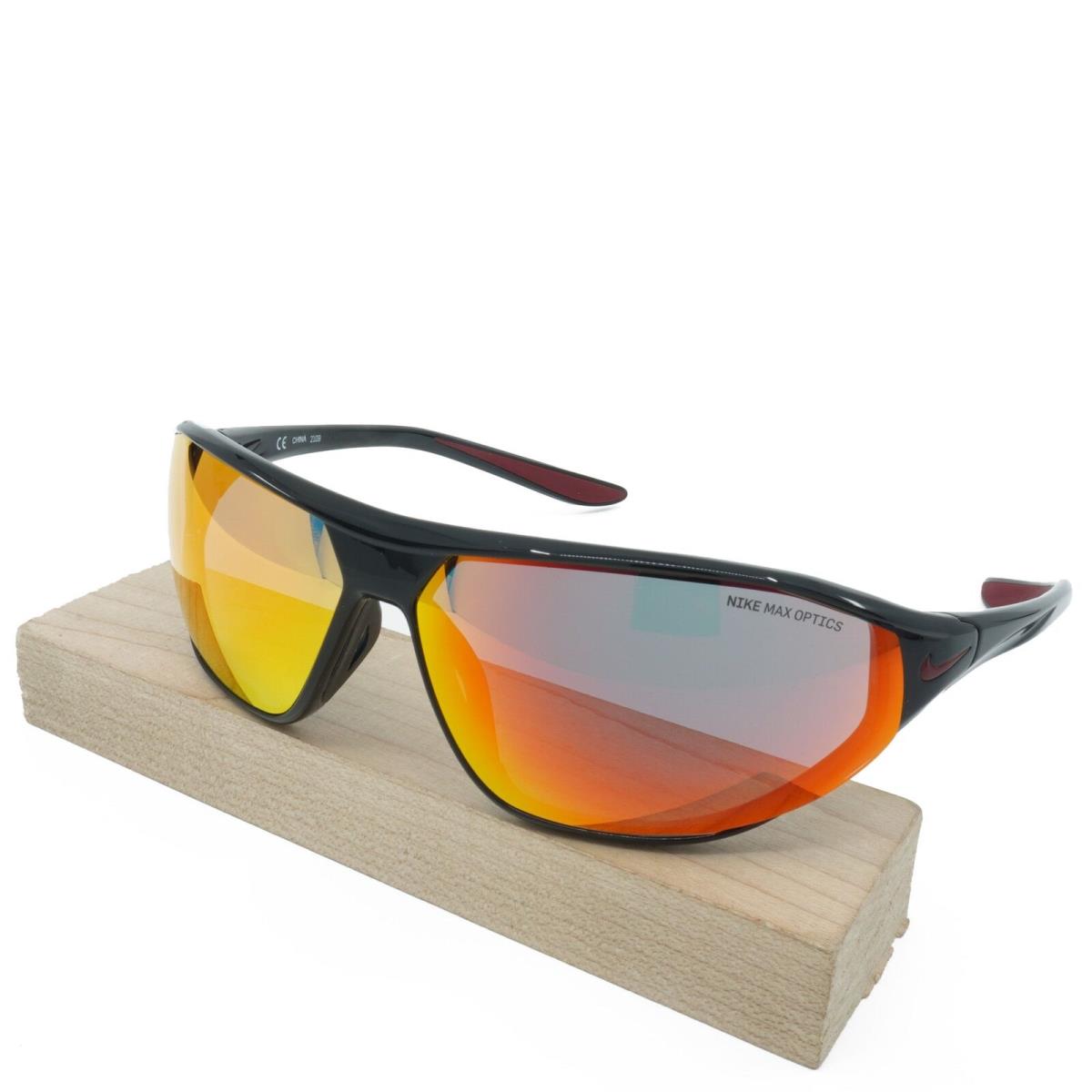 DQ0993-011 Mens Nike Aero Swift Sunglasses - Frame: SHINY BLACK