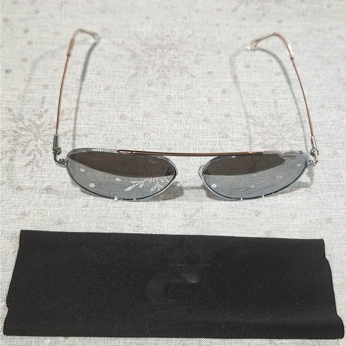 Carrera 188/G/S 0TNG T4 Palladium Gold Metal Frame Silver Sunglasses 59-15-145