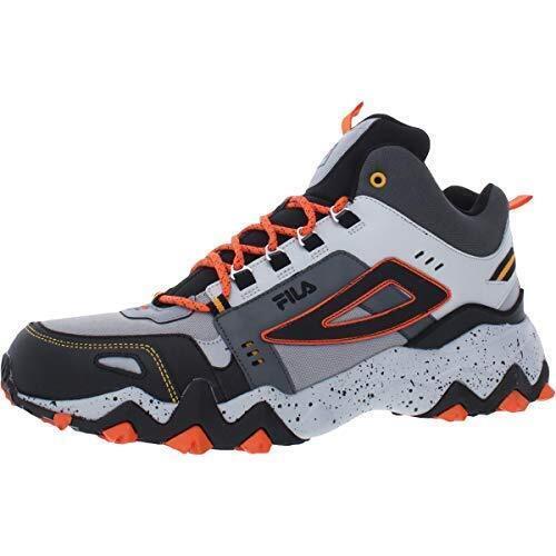 Hoka Fila Men`s Oakmont TR Mid Monument / Black / Orange US 7