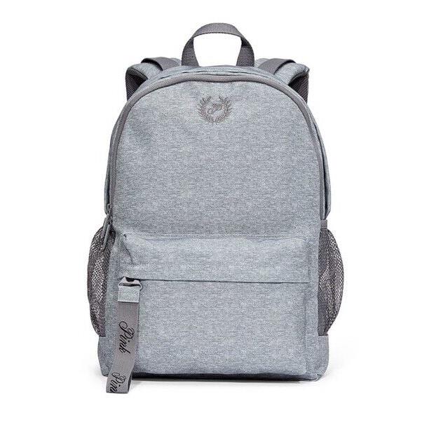 Victoria`s Secret Pink Classic Backpack 2024 Back 2 School - Grey