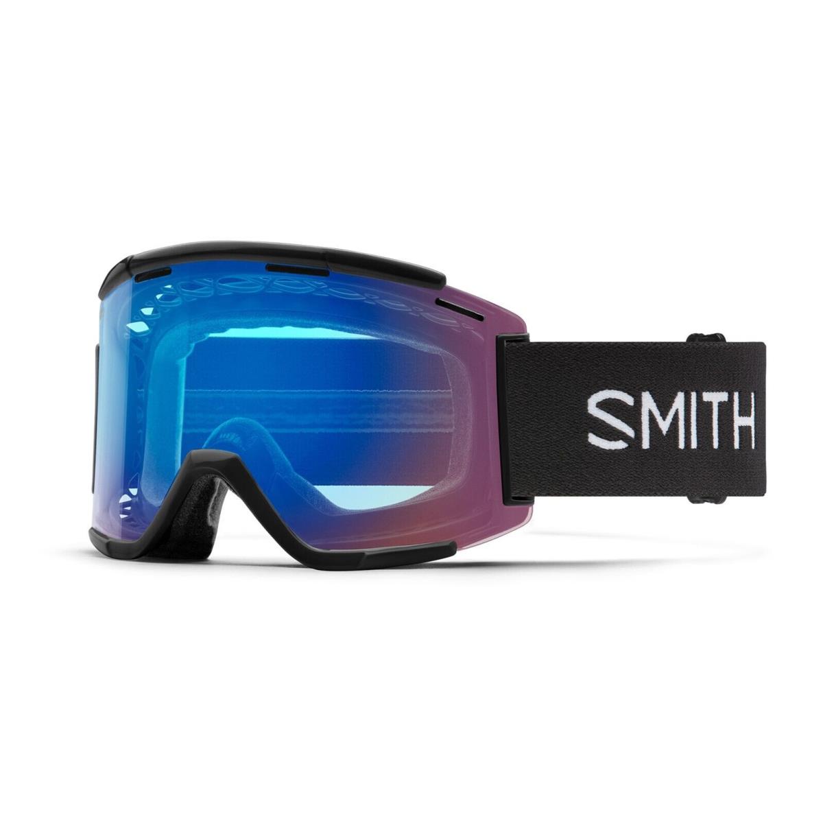 Smith Squad XL Mtb/bike Goggles Black Chromapop Contrast Rose + Bonus Lens
