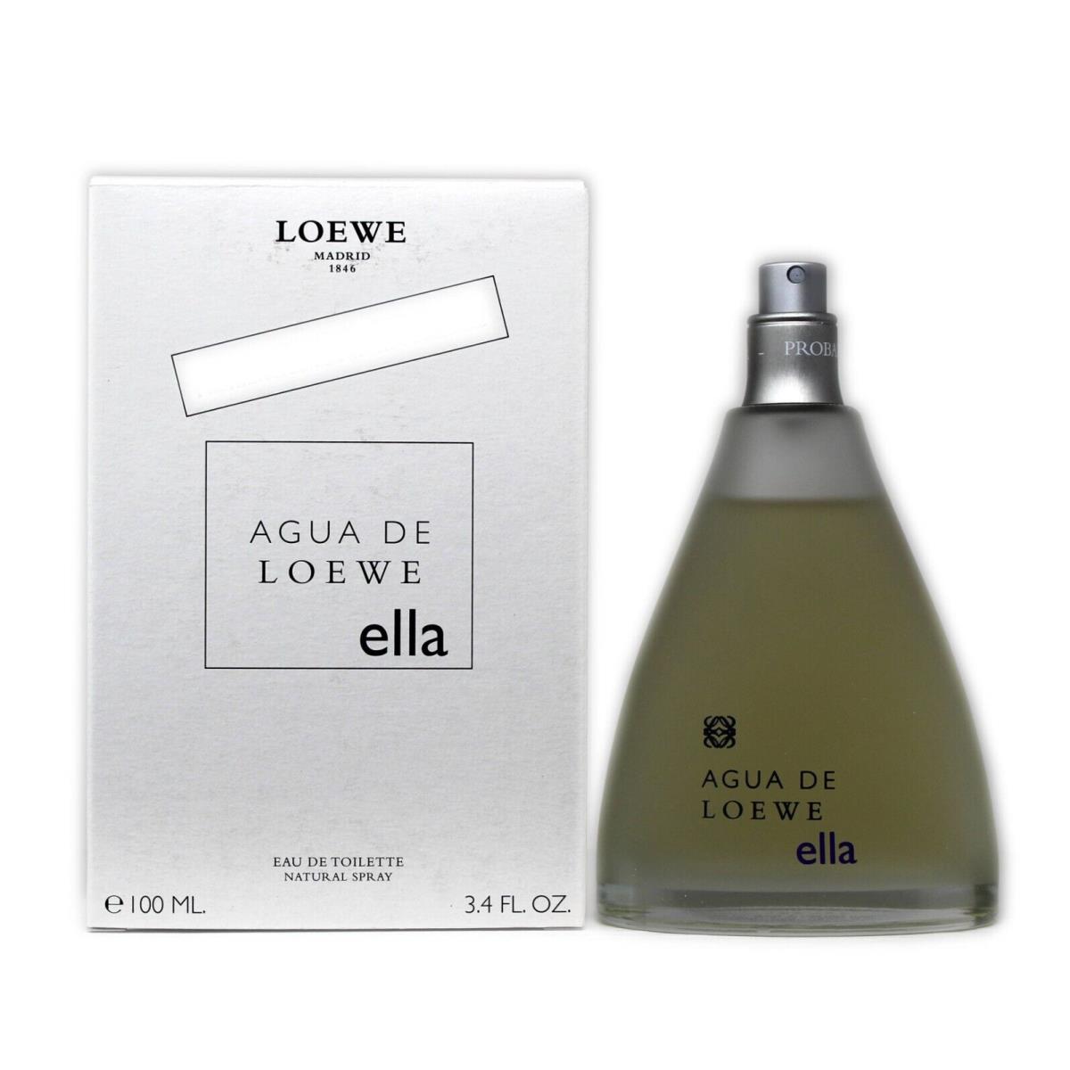 Loewe Agua DE Loewe Ella Eau DE Toilette Natural Spray 100 ML/3.4 Fl.oz. T