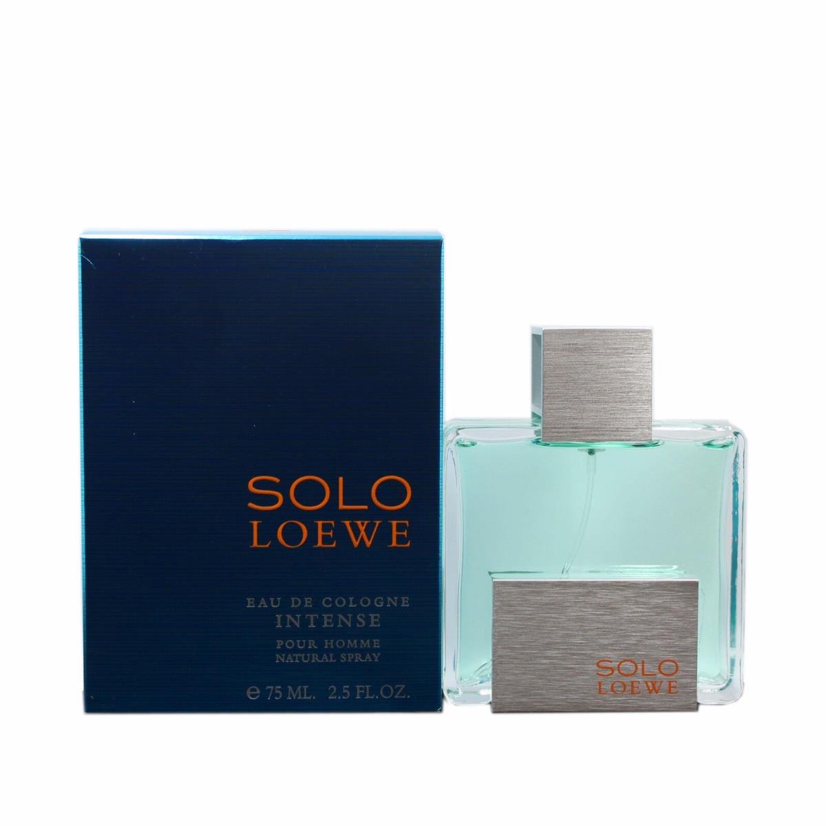 Solo Loewe Intense BY Loewe Pour Homme Eau DE Cologne Spray 75 ML/2.5 Fl.oz