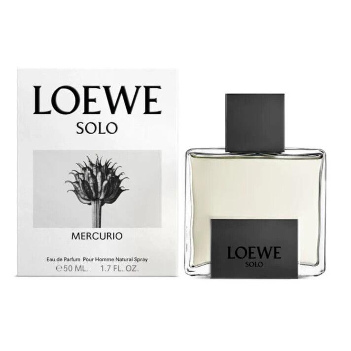 Solo Loewe Mercurio For MEN-EDP-SPRAY-1.7 OZ-50 Ml-authentic-made IN Spa