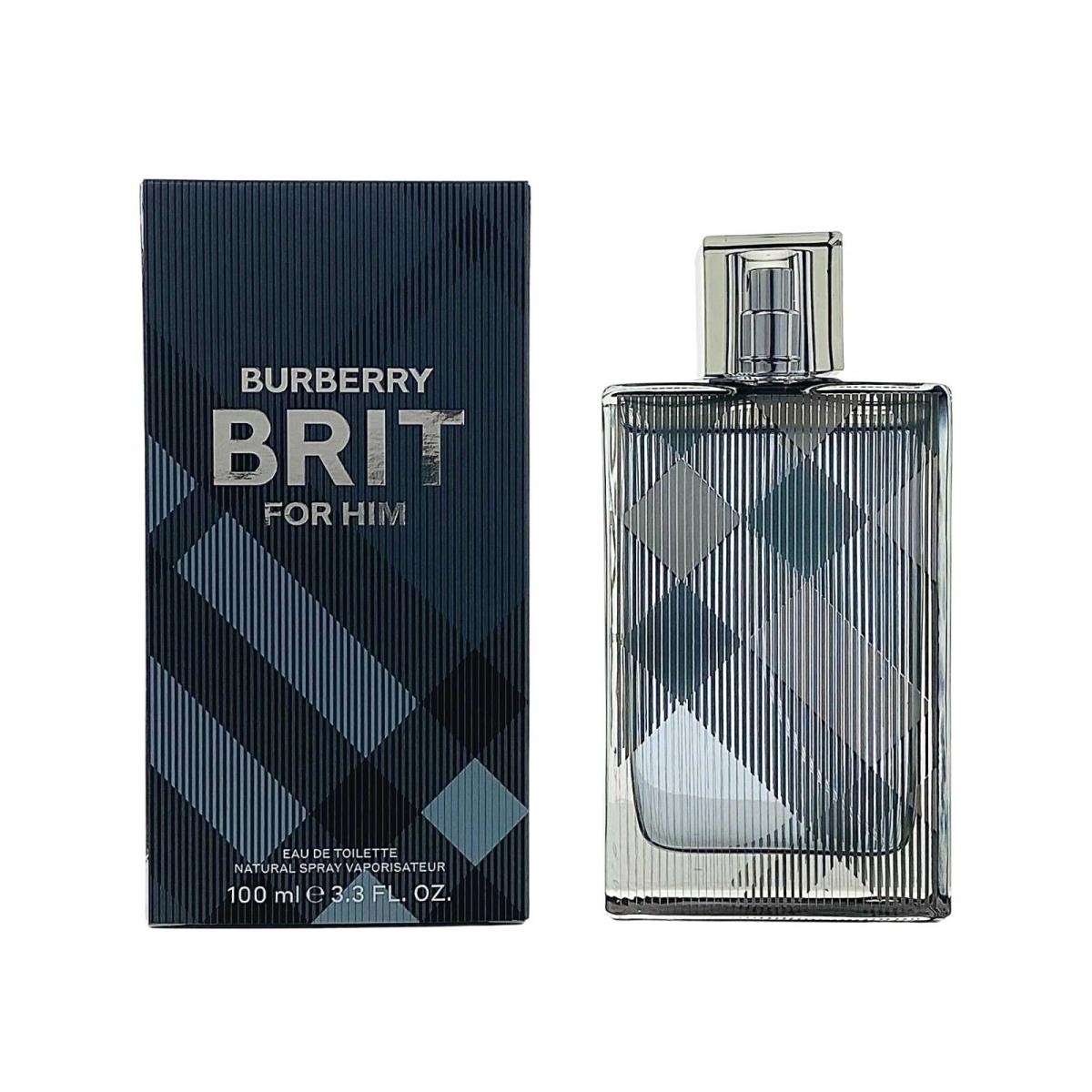 Burberry Brit Eau De Toilette Spray 3.3 Oz / 100 Ml For Men by Burberry