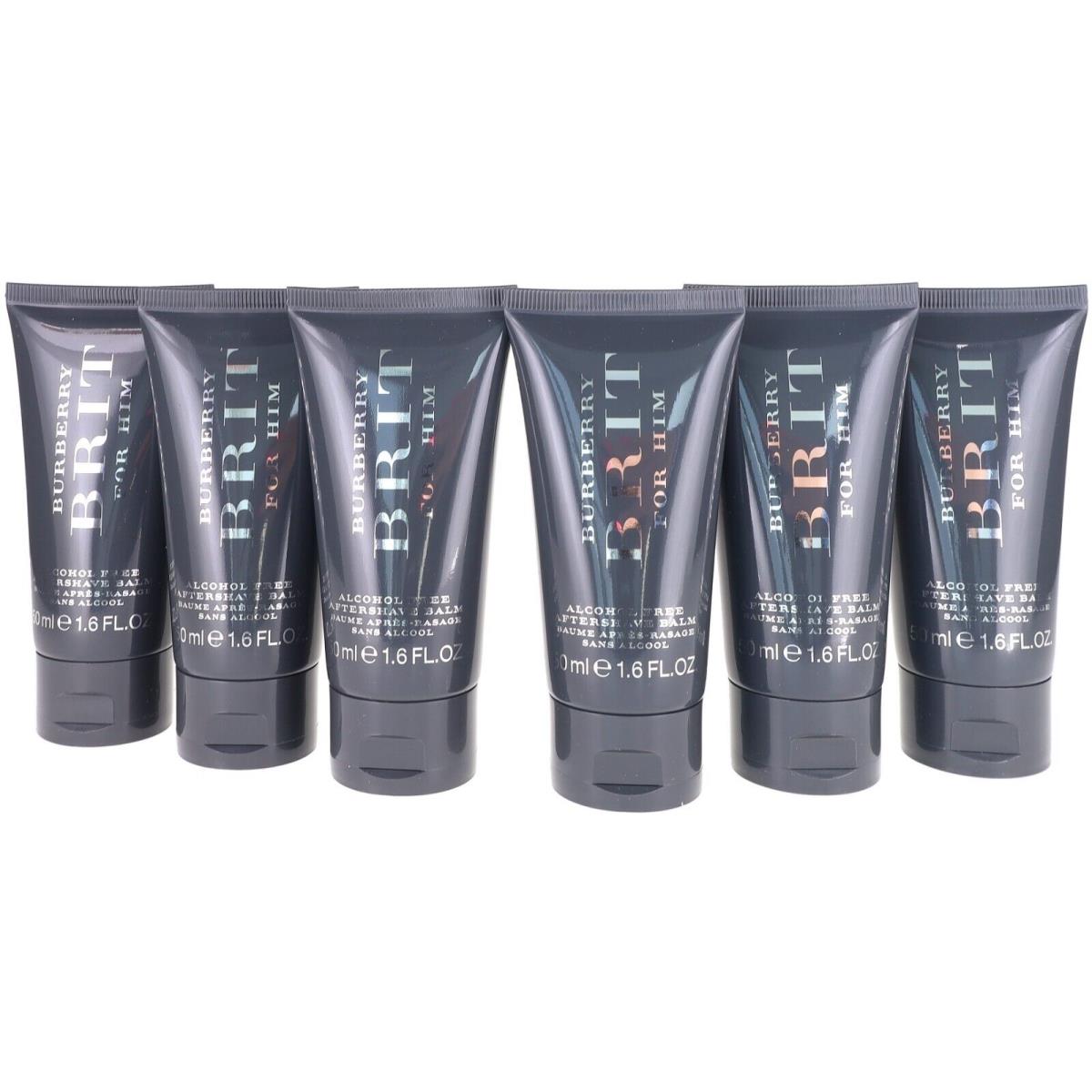 Brit by Burberry For Men Combo Pack: After Shave Balm 6x1.6oz