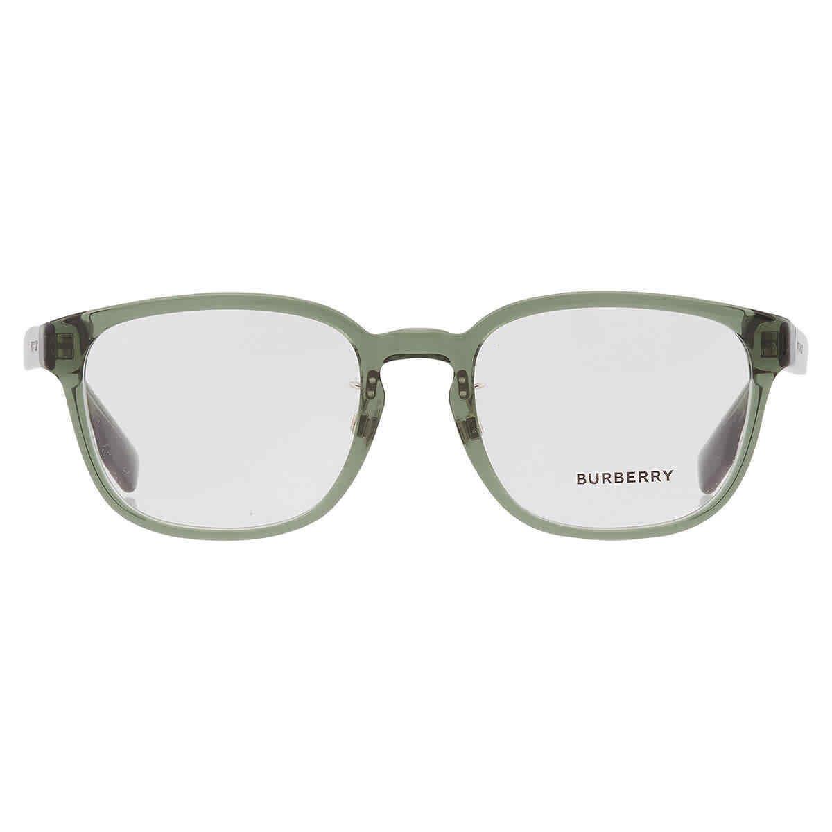 Burberry Demo Square Men`s Eyeglasses BE2344F 3954 53 BE2344F 3954 53