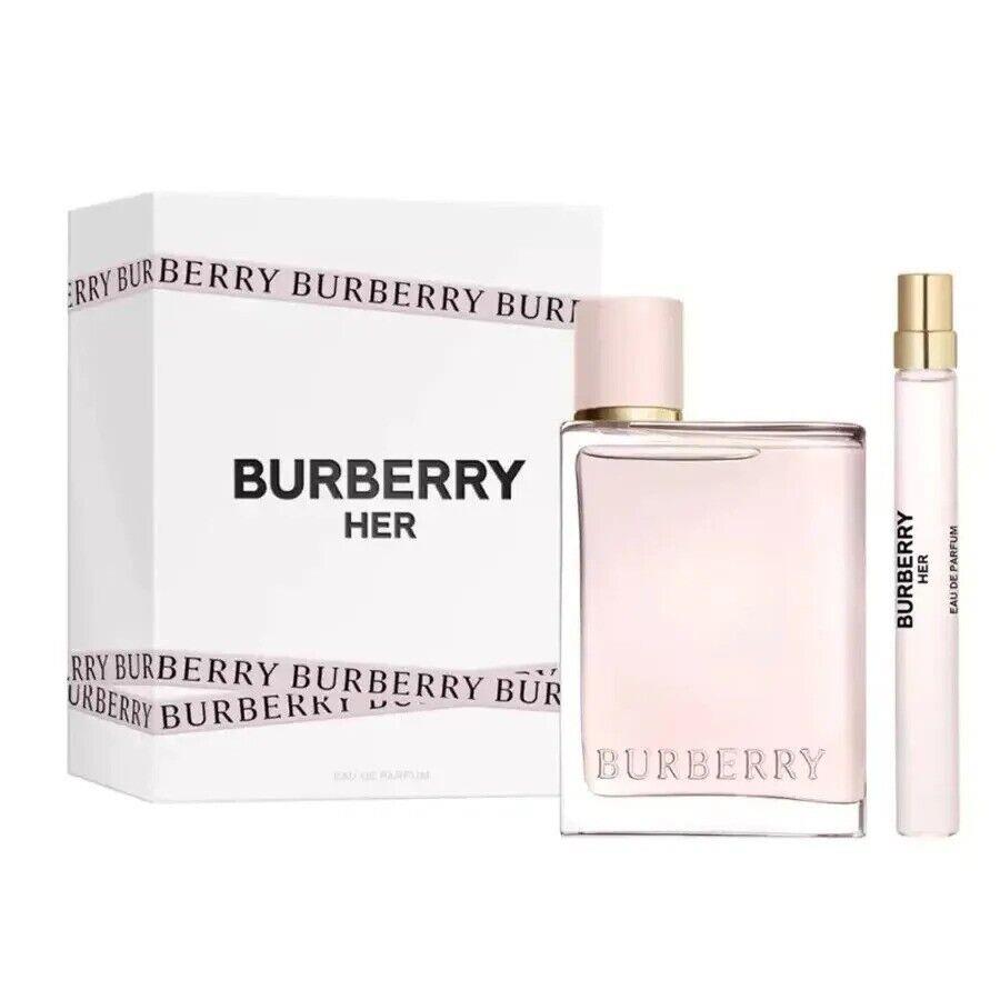 Burberry Her by Burberry Edp Set For Women 3.3oz Box