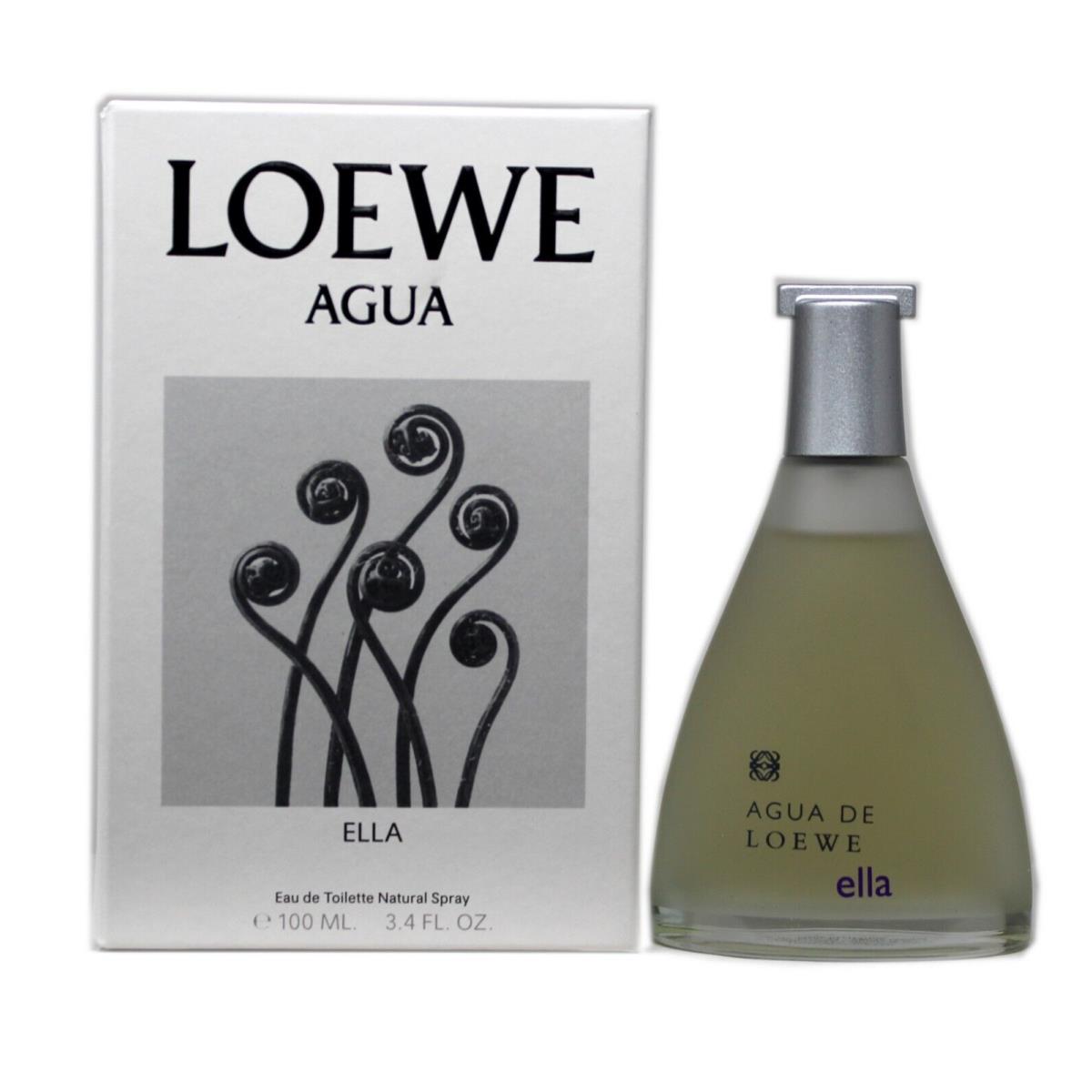 Loewe Agua Ella For Her Eau DE Toilette Natural Spray 100 ML/3.4 Fl.oz