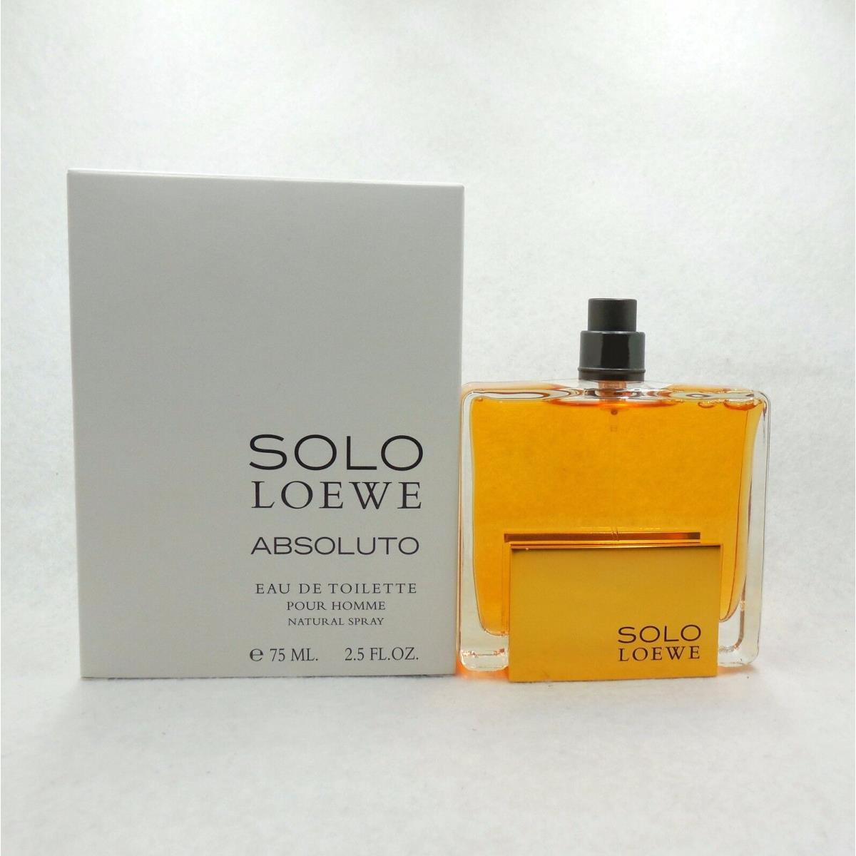 Solo Loewe Absoluto Pour Homme Eau DE Toilette Spray 75 ML/2.5 Fl.oz. T