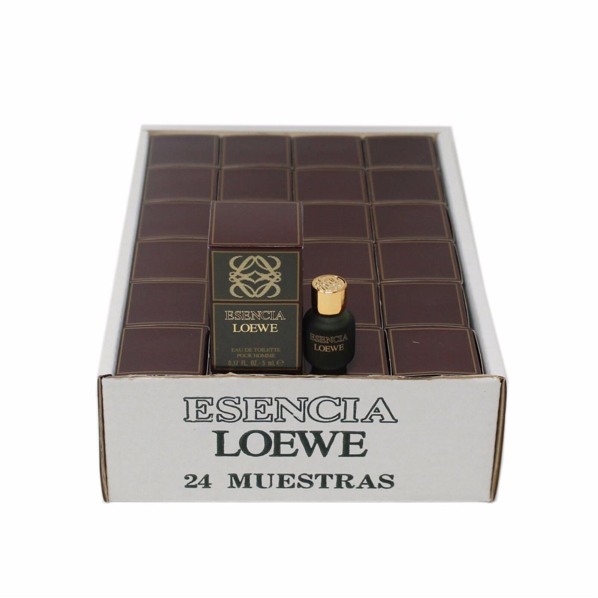 Loewe Esencia Pour Homme Edt Splash 24x5 ML-2028. Miniature Pack OF 24