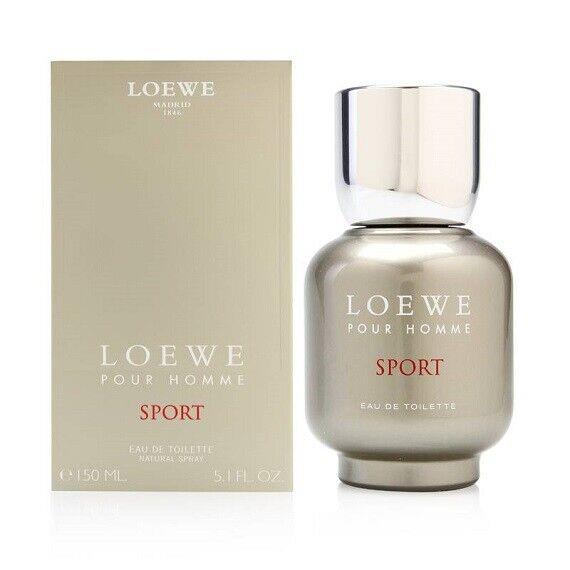 Loewe Pour Homme Sport For Men Cologne 5.1 oz 150 ml Edt Spray