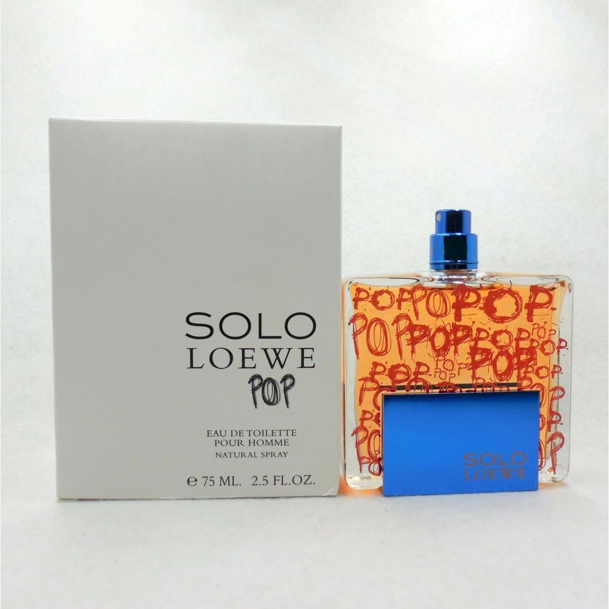 Solo Loewe Pop BY Loewe Pour Homme Eau DE Toilette Natural Spray 75 ML T