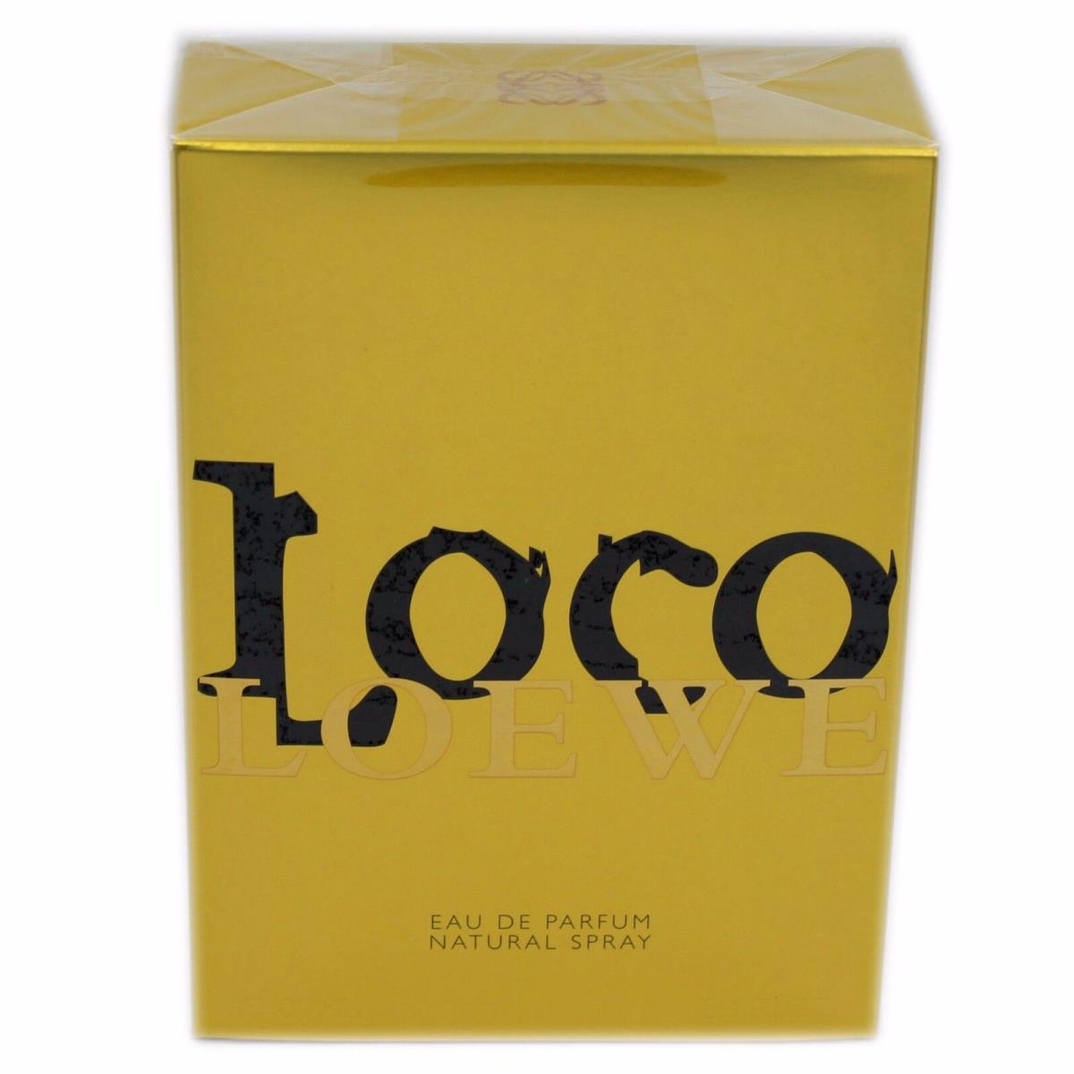 Loewe Loco Loewe Eau DE Parfum Natural Spray 100 ML/3.4 Fl.oz. NIB-31899