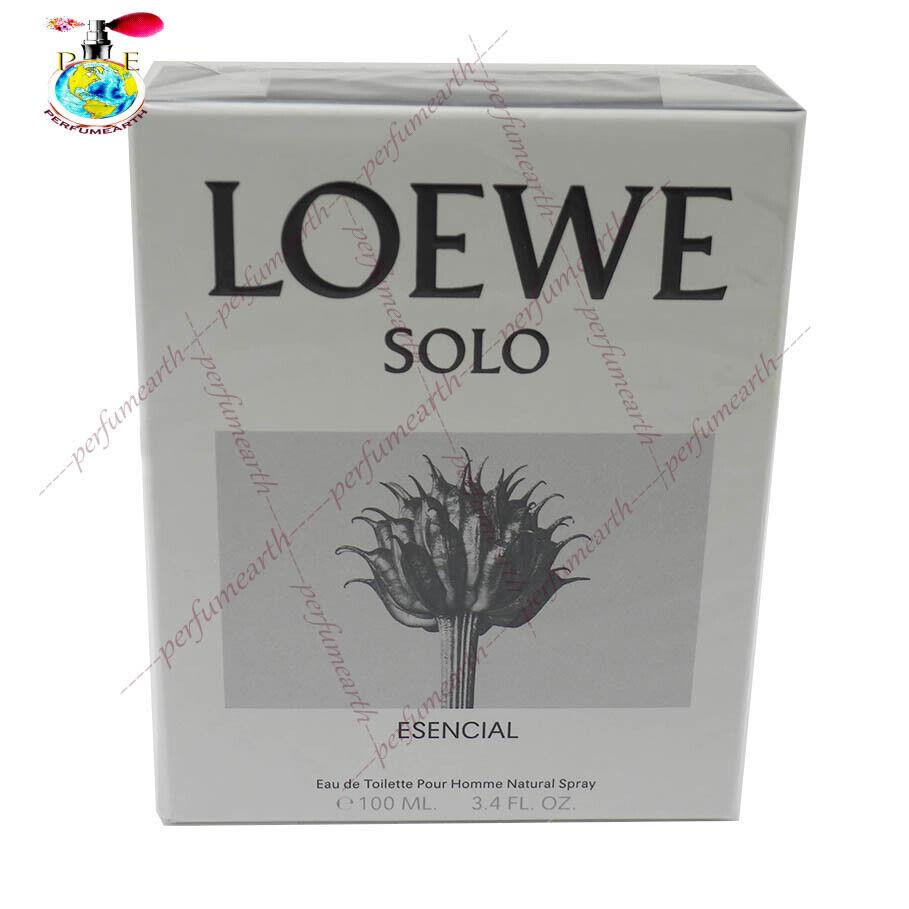 Loewe Solo Esencial By Loewe For Men 3.4 /3.3oz Edt Pour Homme Spray