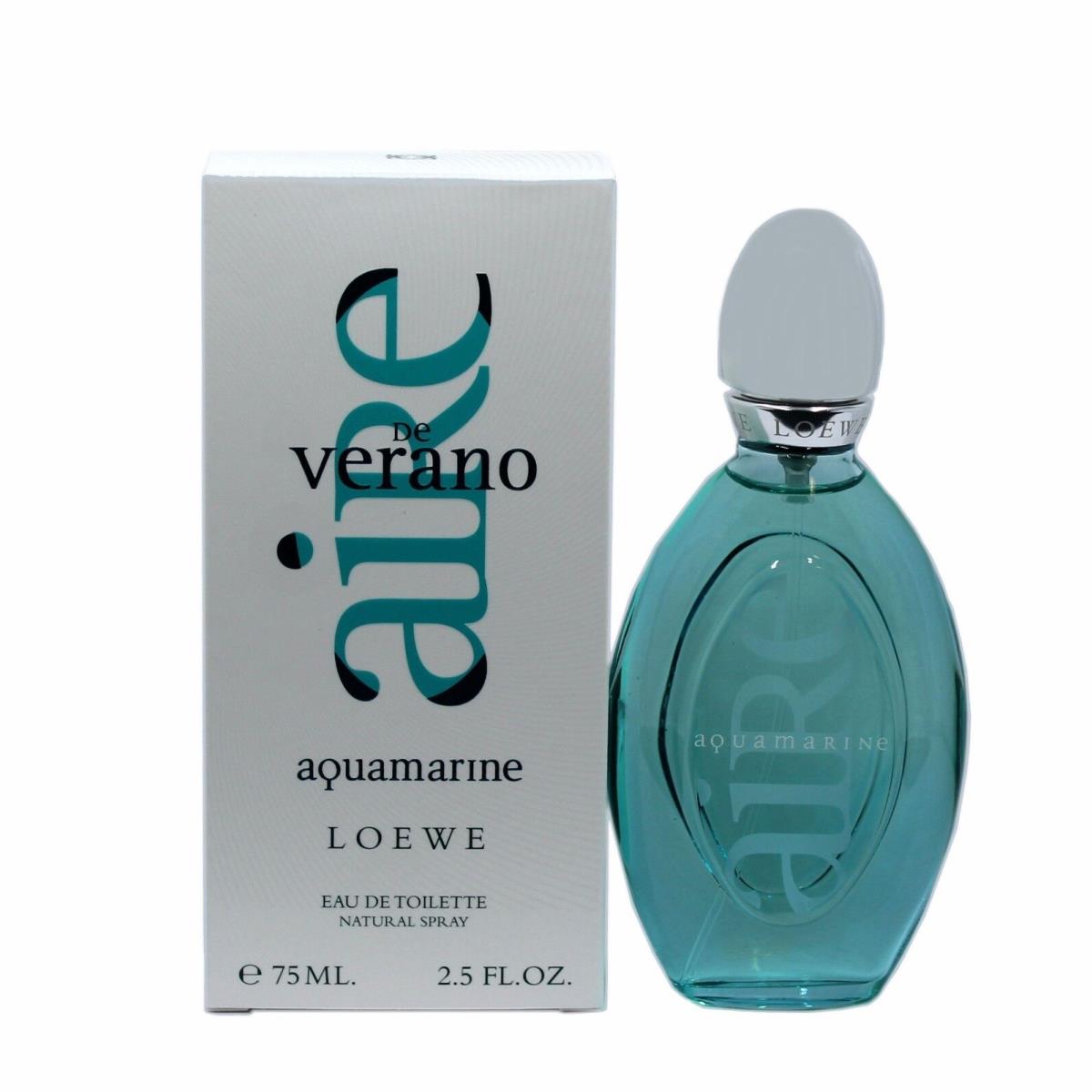 Loewe Aire DE Verano Aquamarine Eau DE Toilette Spray 75ML NO Cellophane