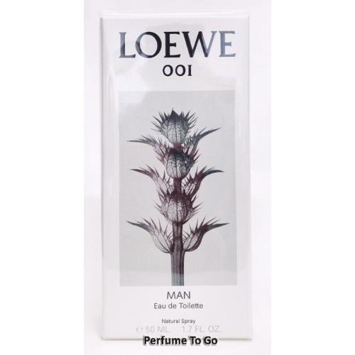 Loewe 001 Man 1.7 oz 50 ml Eau de Toilette Edt Spray