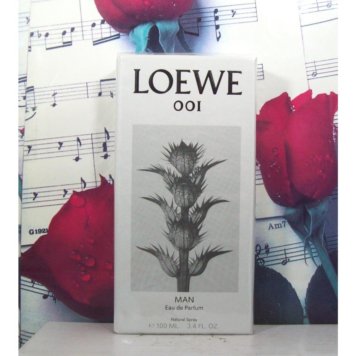 Loewe 001 Man Pour Homme 3.4 Oz. Edp Spray