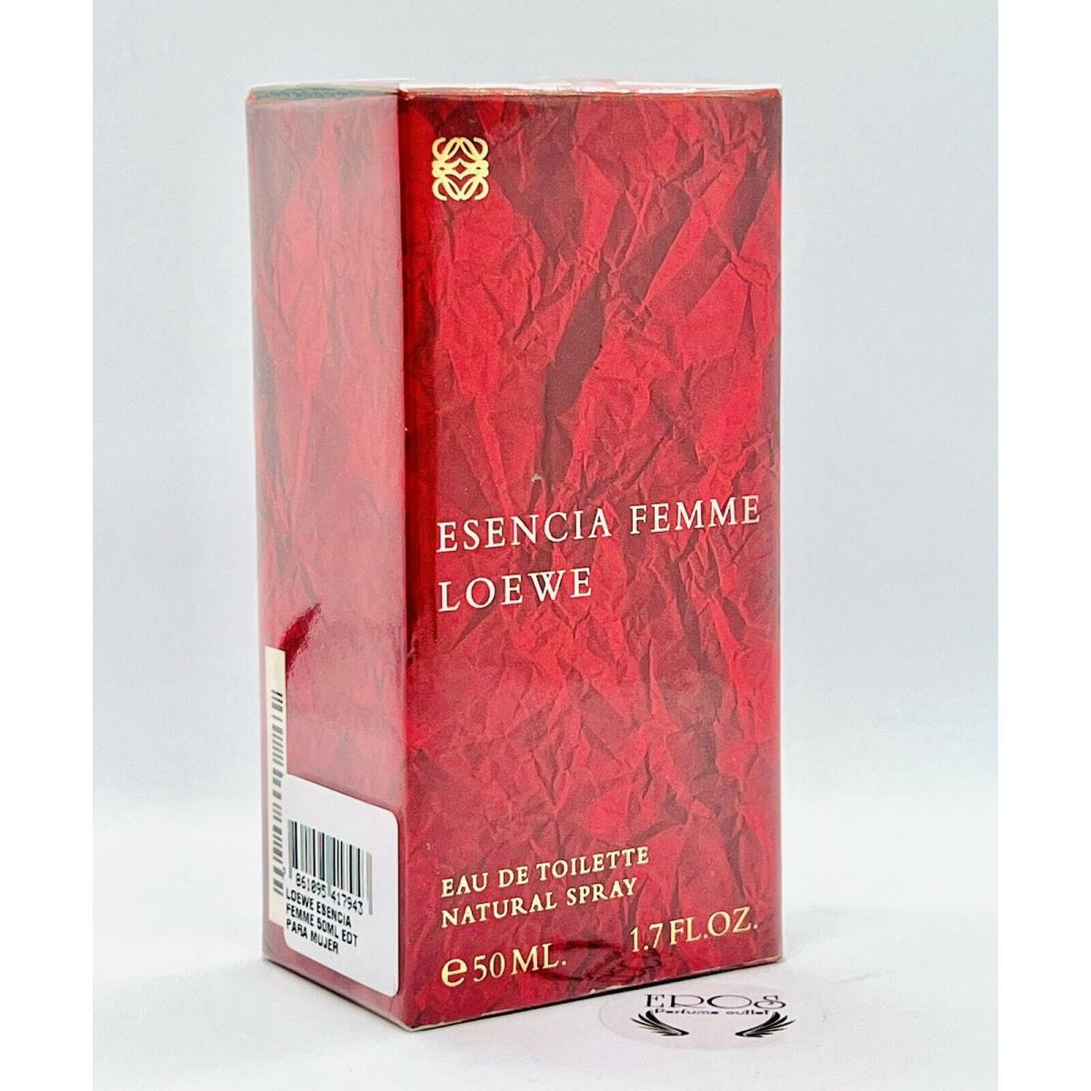 Loewe Esencia Femme 1.7 Oz 50ml Edt For Women. Great Price Box