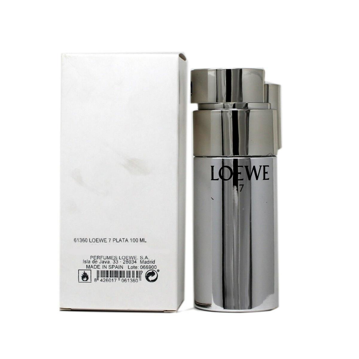 Loewe 7 Plata Eau DE Toilette Pour Homme 100 ML/3.3 Fl.oz. T