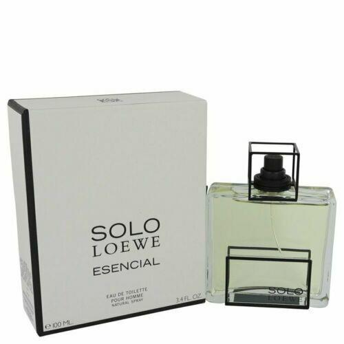 Solo Loewe Esencial by Loewe Eau De Toilette Spray 3.4 oz For Men Box