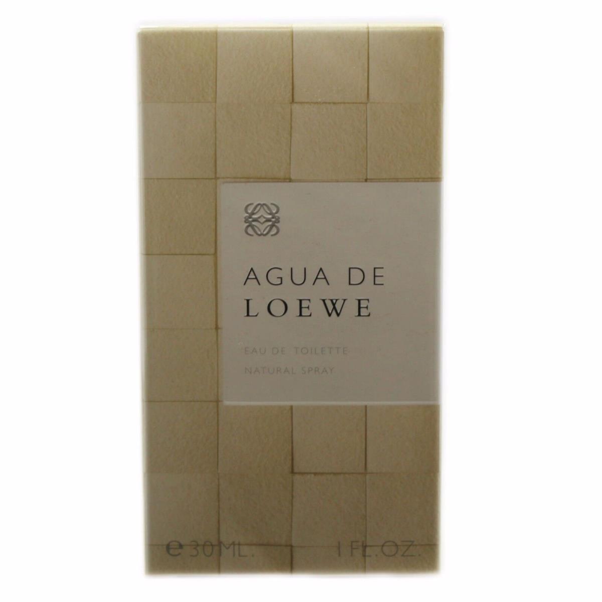 Loewe Agua DE Loewe Eau DE Toilette Natural Spray 30 ML/1 Fl.oz. NIB-20640