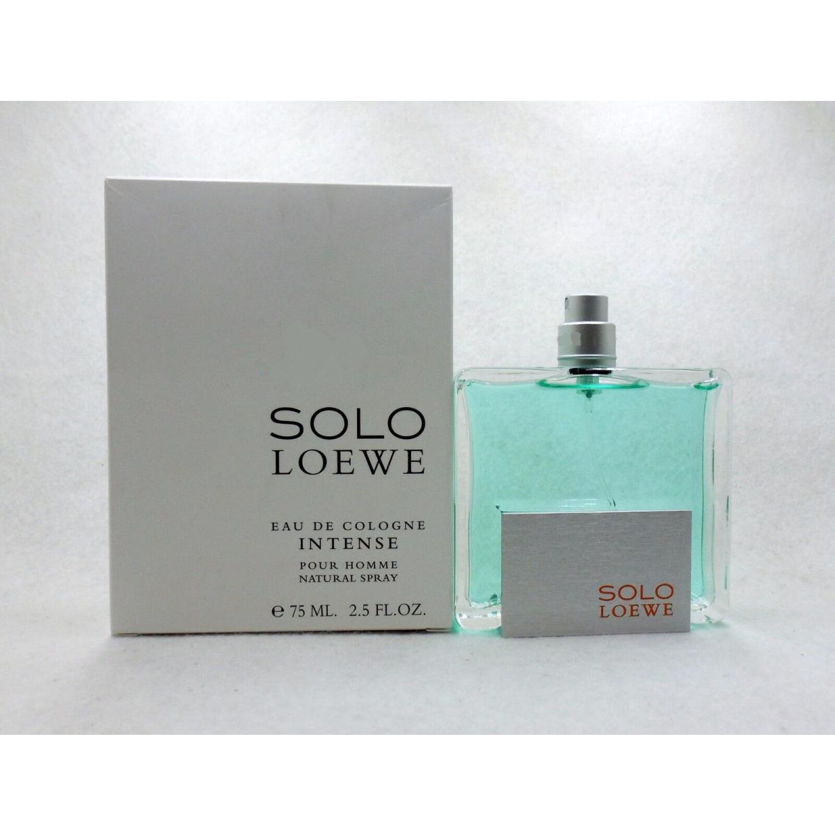 Solo Intense BY Loewe Pour Homme Eau DE Cologne Natural Spray 75 ML/2.5 Oz. T