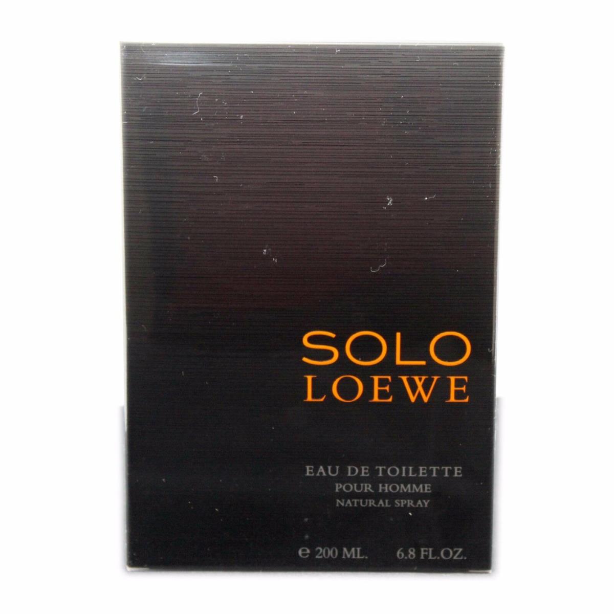 Solo Loewe Pour Homme Eau DE Toilette Natural Spray 200 ML/6.8 Fl.oz. NIB-34746