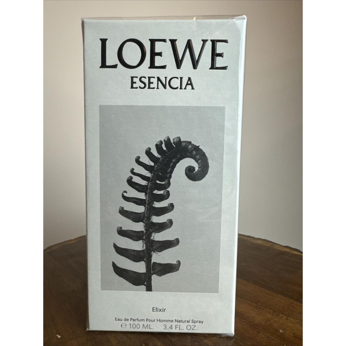 Loewe Esencia Elixir Eau de Parfum Pour Homme Men`s 3.4fl oz/100ml