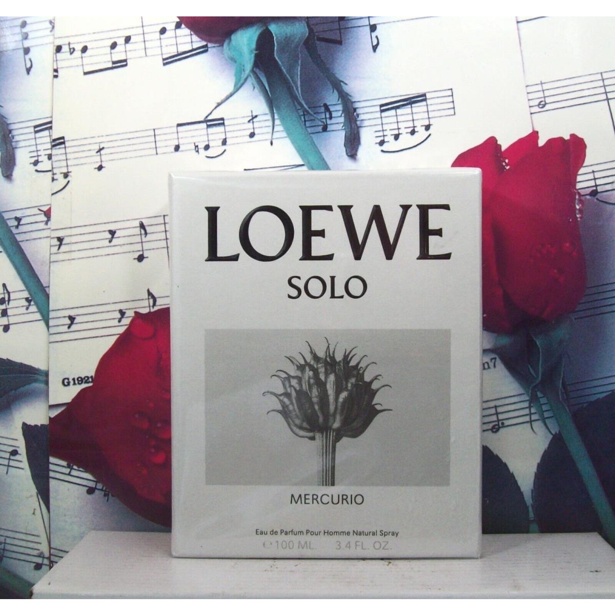 Loewe Solo Mercurio 3.4 Fl. Oz. Edp Spray