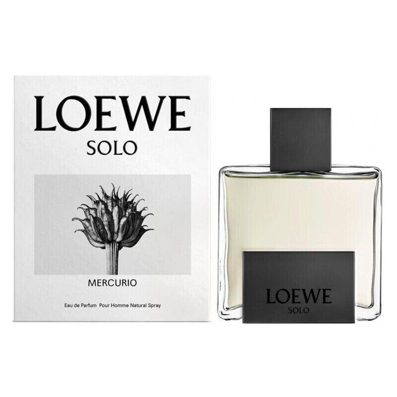 Loewe Solo Mercurio 3.4 oz -100 ml Eau de Parfum Edp Spray Sealed